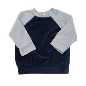 Joah Love Girls Navy | Gray Sweatshirt size: 18 Months